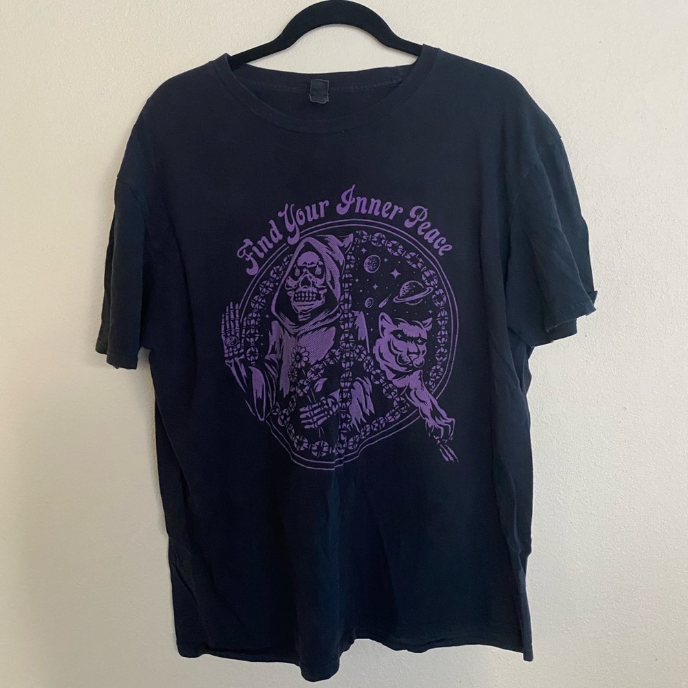 Find your inner peace Grim Reaper Tee